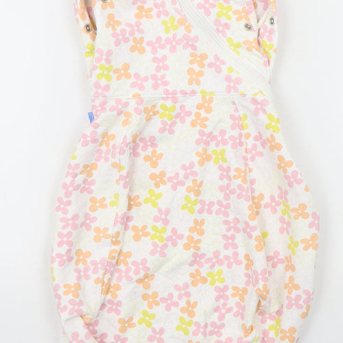 Gro Company Baby White Floral  Babygrow One-Piece Size 0-3 Months