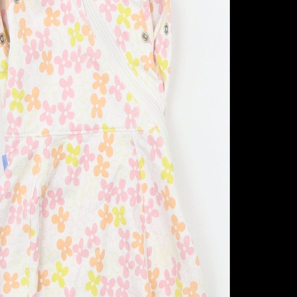Gro Company Baby White Floral  Babygrow One-Piece Size 0-3 Months