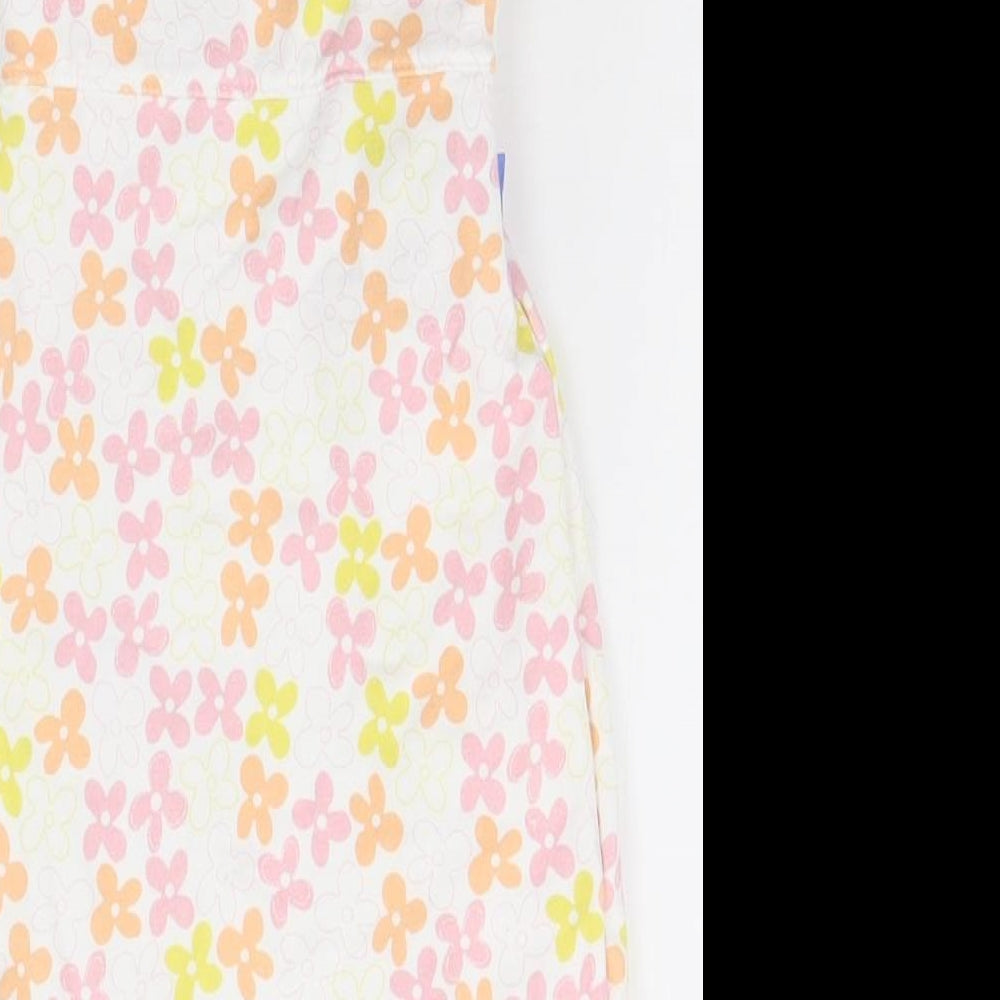 Gro Company Baby White Floral  Babygrow One-Piece Size 0-3 Months