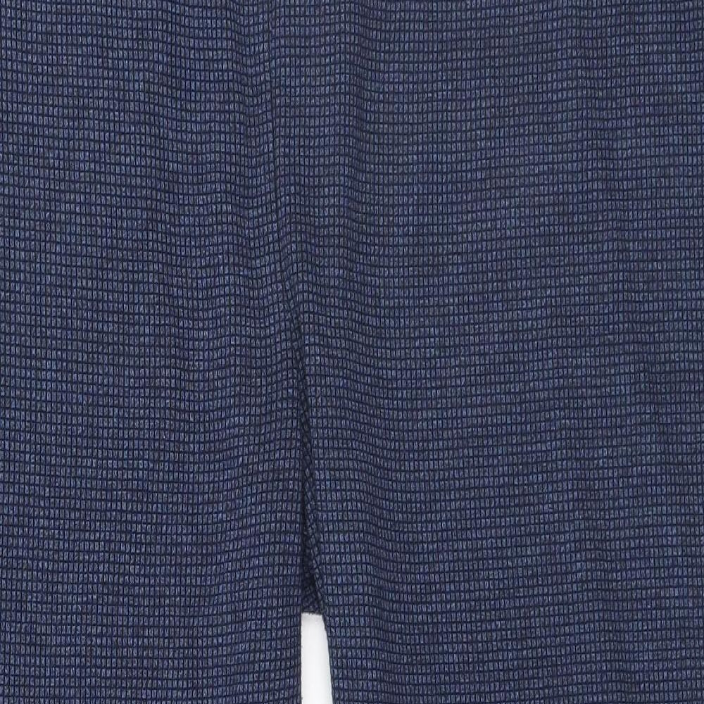 TU Womens Blue Check  Trousers  Size 20 L26 in