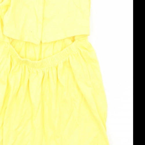 Marks and Spencer Baby Yellow   Babygrow One-Piece Size 9-12 Months