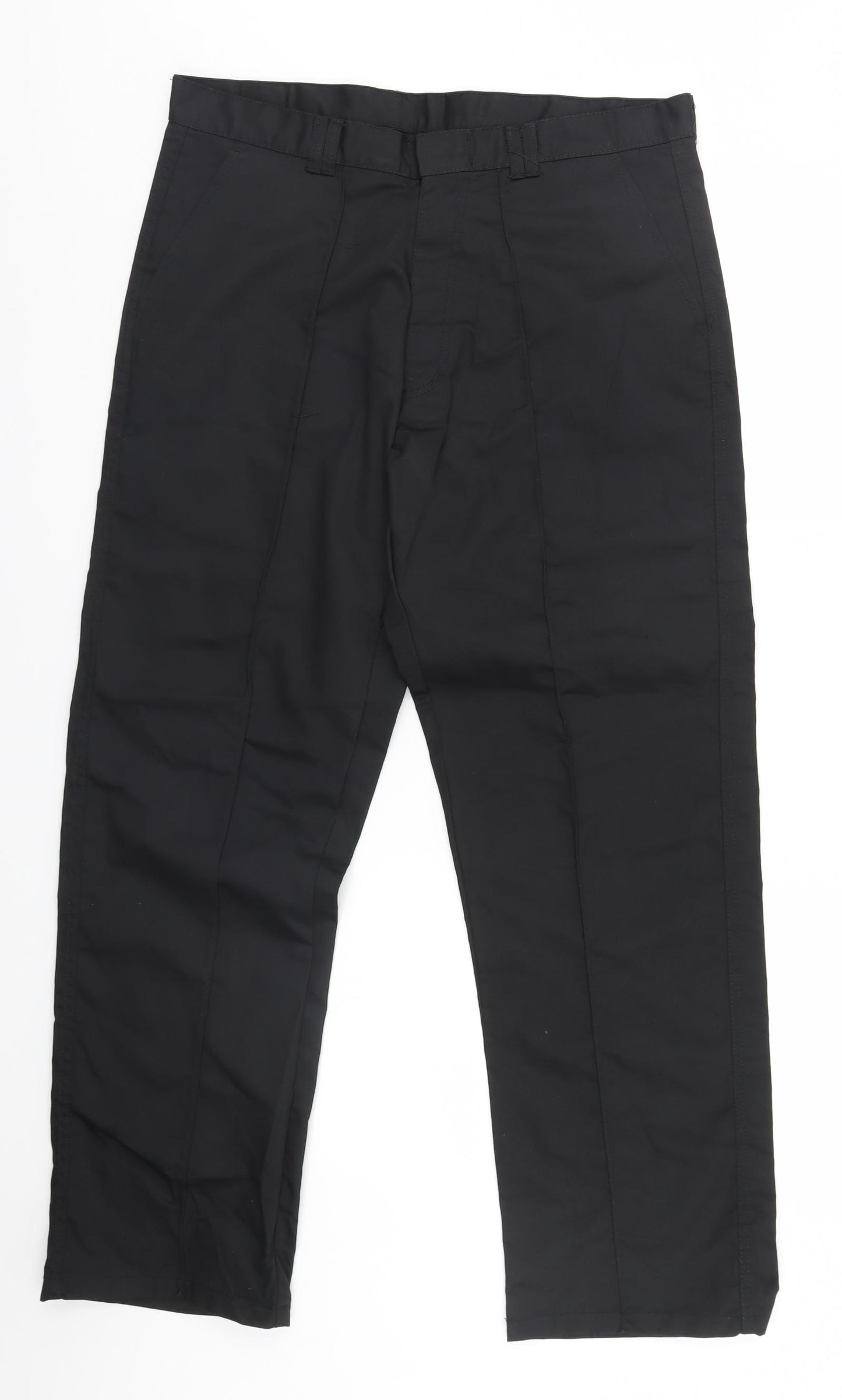 Uneek Mens Black   Trousers  Size 36 in L30 in