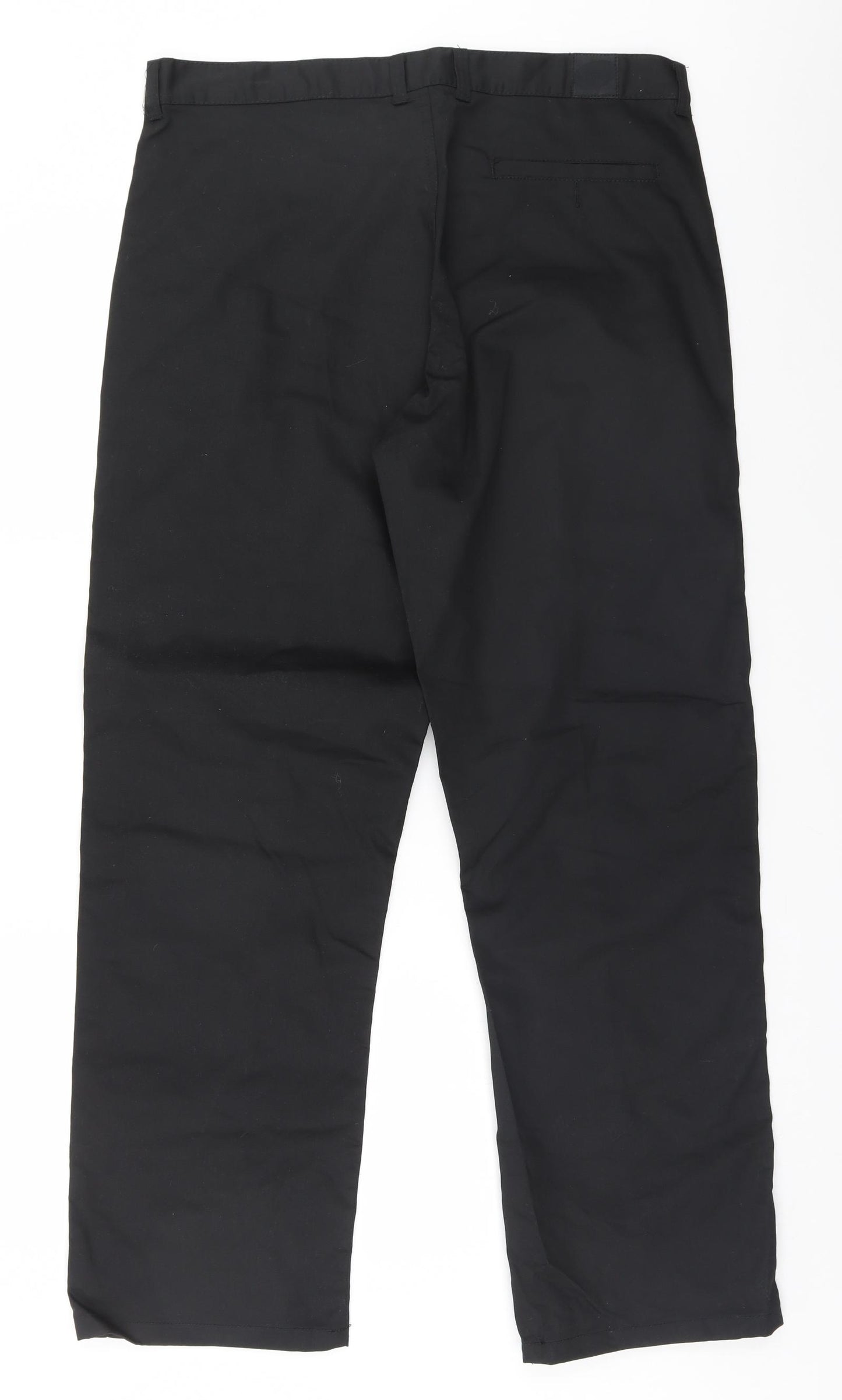 Uneek Mens Black   Trousers  Size 36 in L30 in