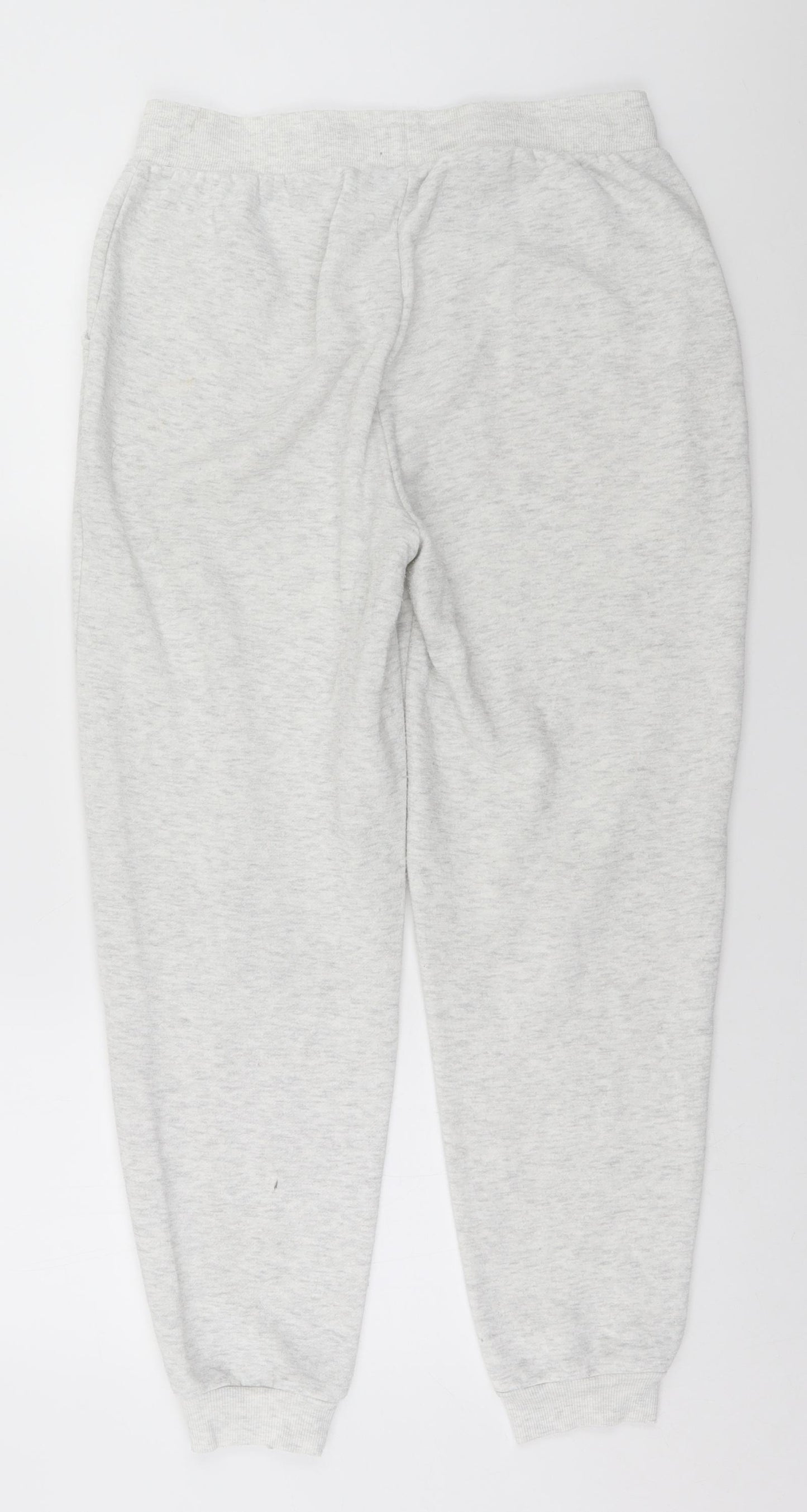 Peacocks Womens White   Sweatpants Trousers Size 12 L26 in