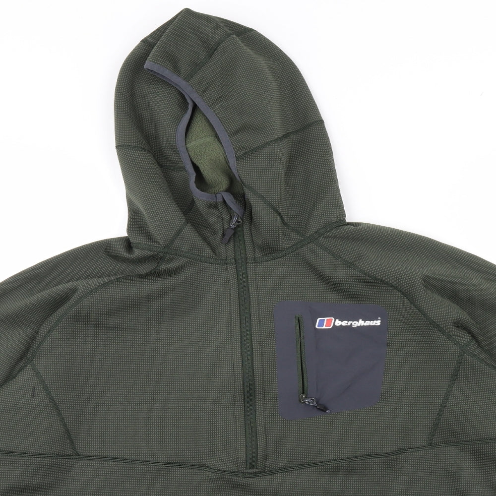 Berghaus Mens Green   Pullover Hoodie Size XL