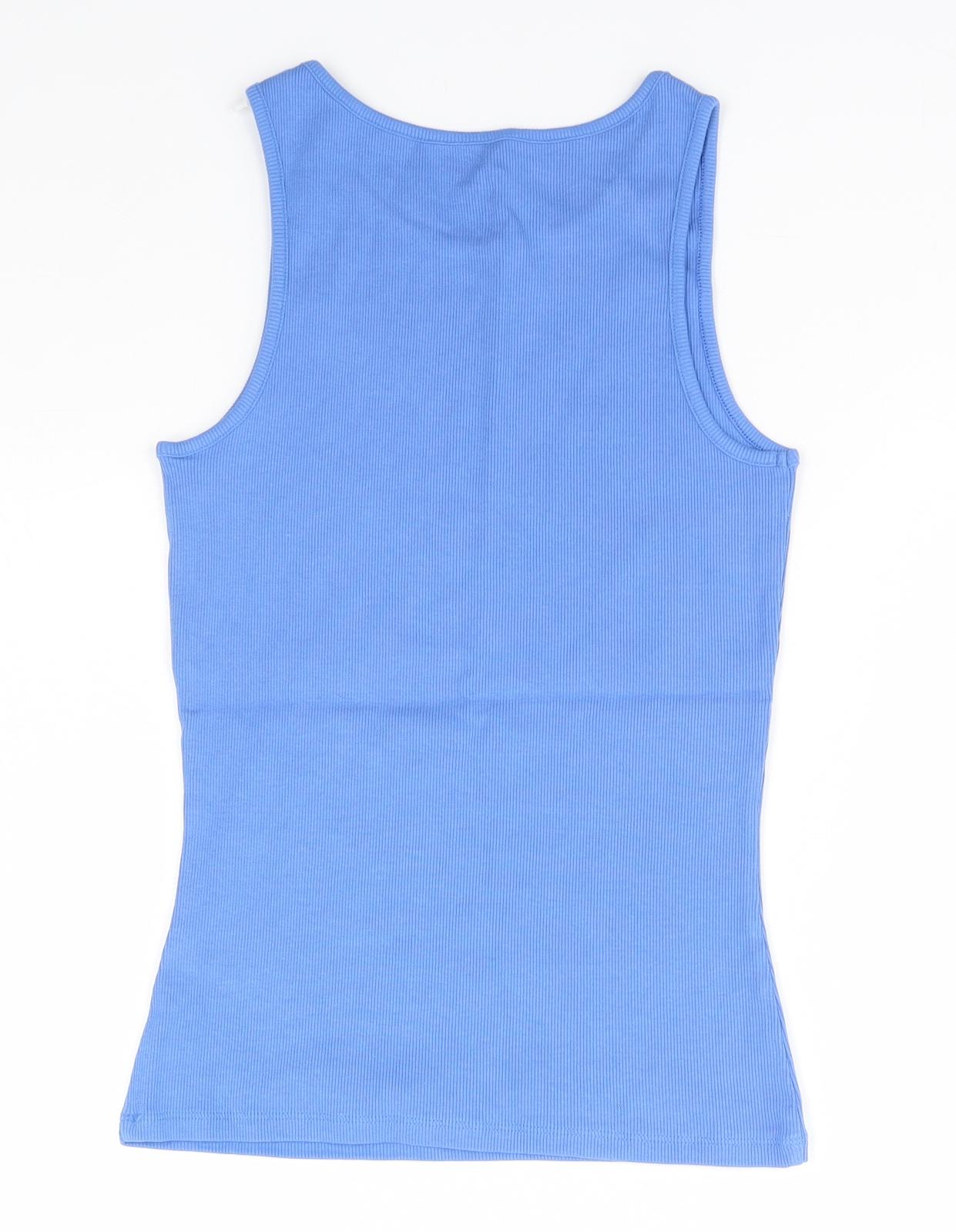 Marks and Spencer Womens Blue   Basic Tank Size 12