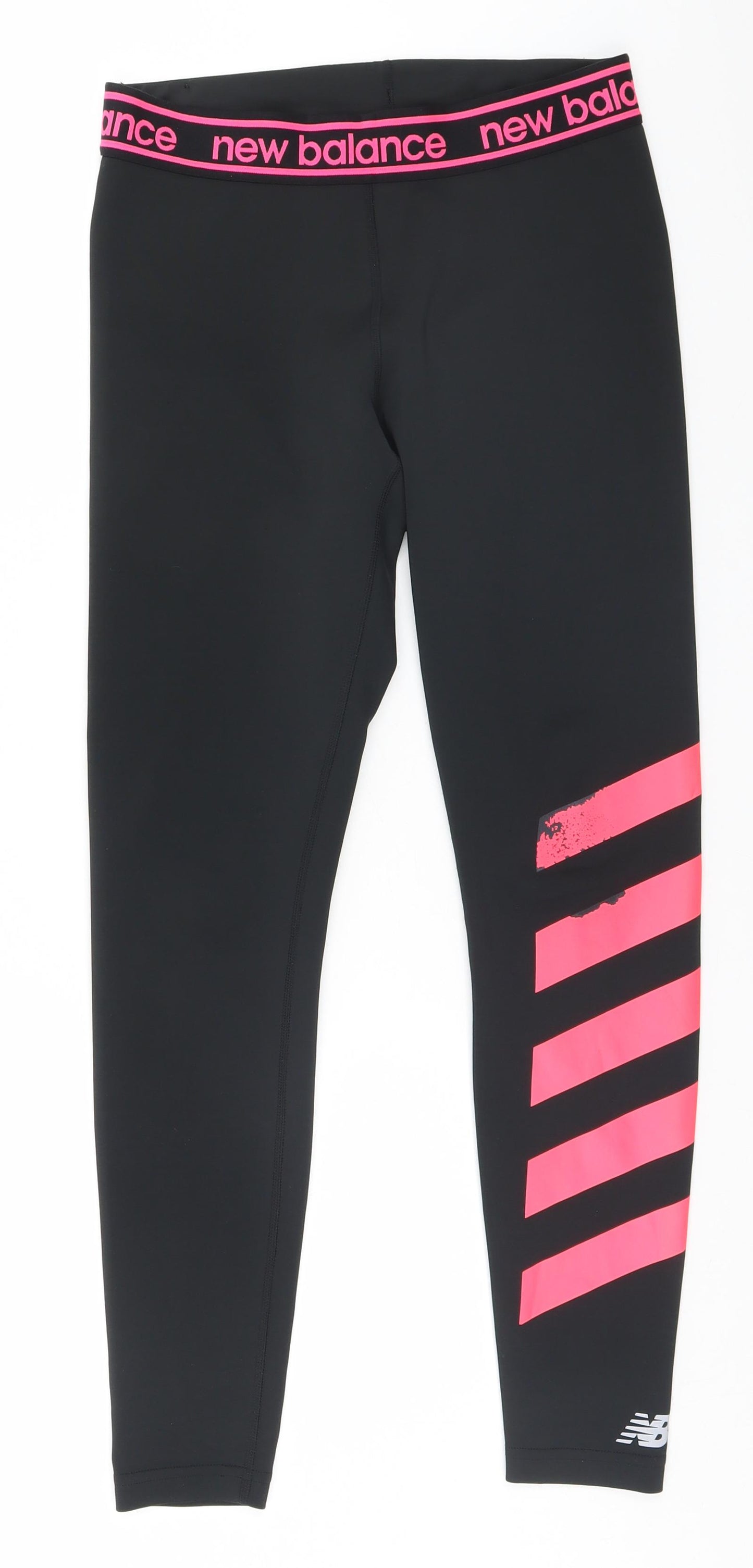 New Balance Womens Black   Sweatpants Leggings  L28 in