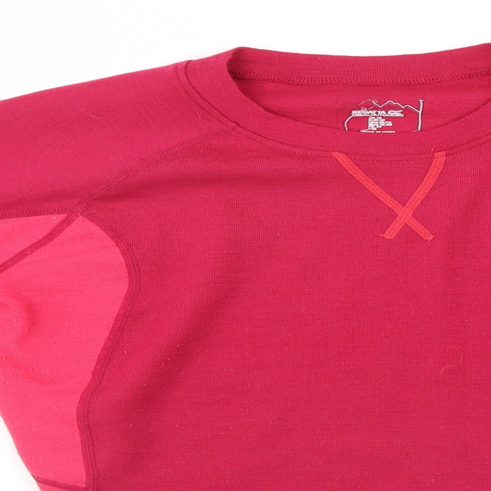Regatta Womens Pink   Basic T-Shirt Size 16