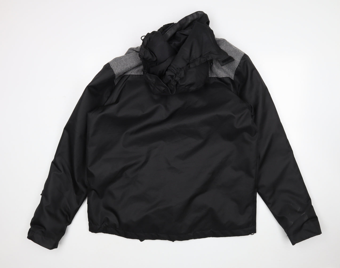 Crivit Mens Black   Rain Coat Coat Size XL