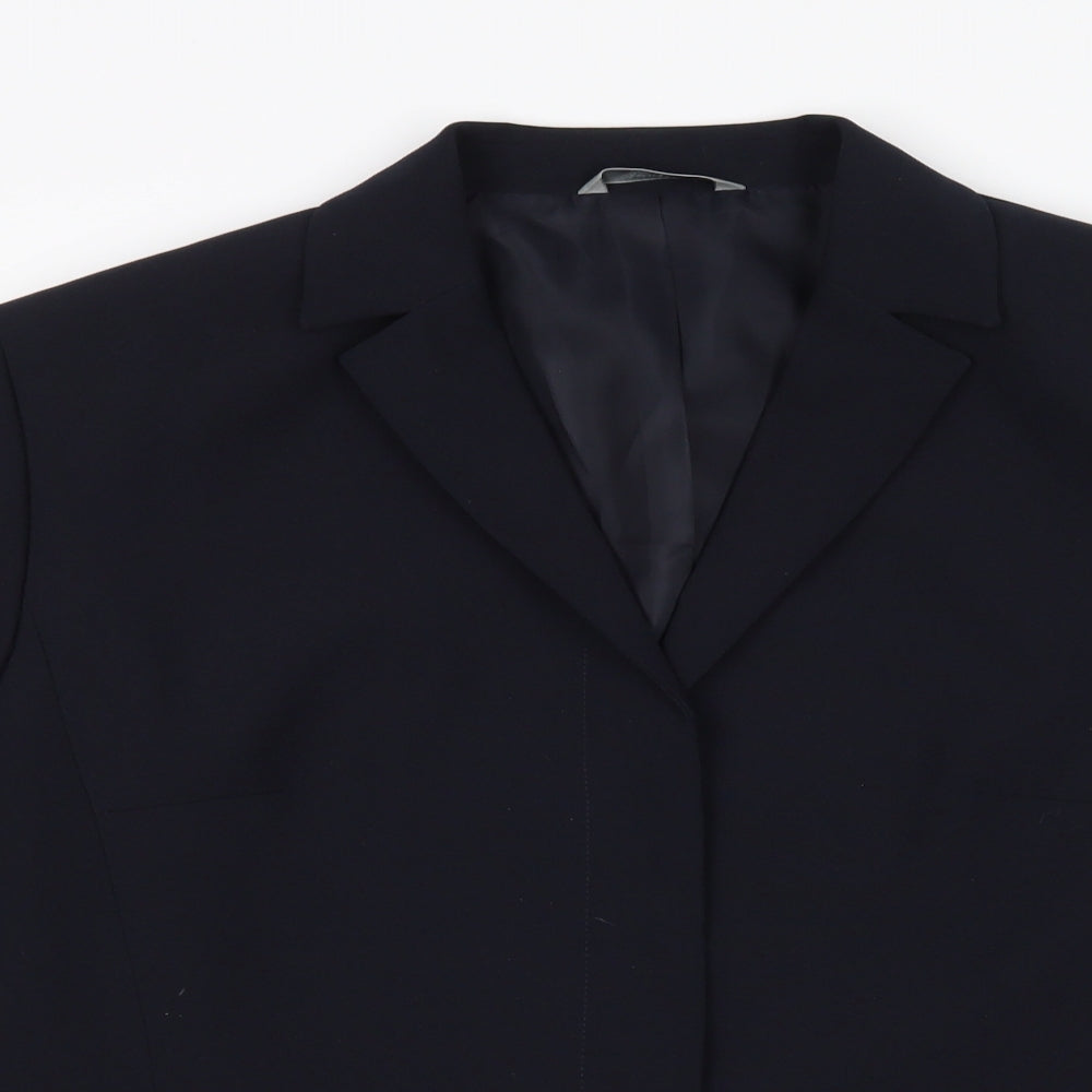 M&S Womens Blue   Jacket Blazer Size 16