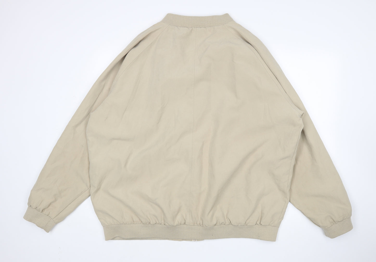 Lincoln Mens Beige   Jacket  Size 3XL