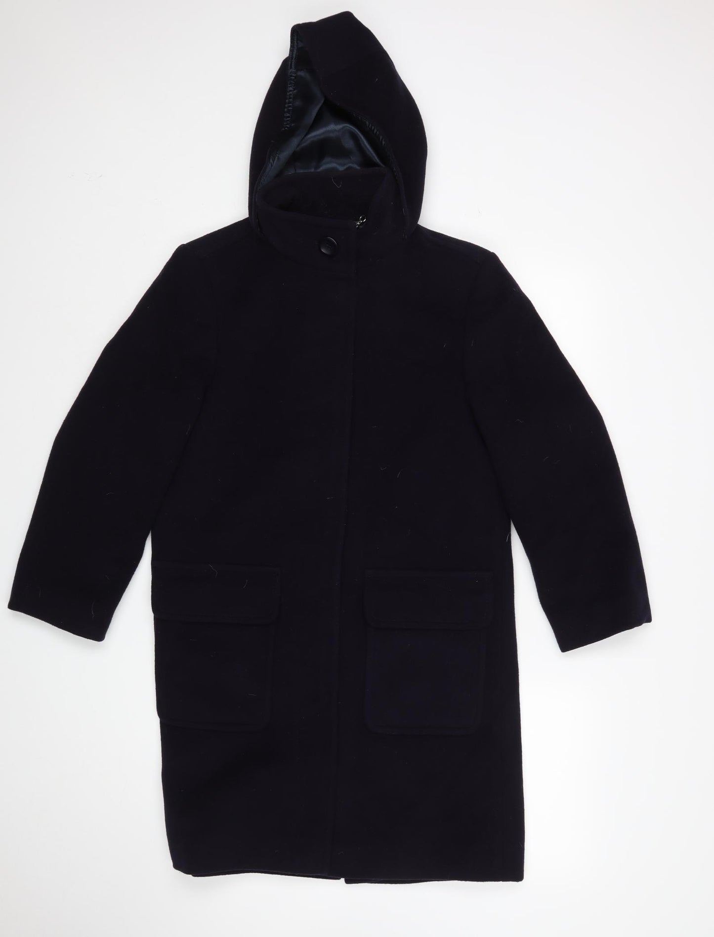 Four Seasons Womens Blue   Overcoat Coat Size S
