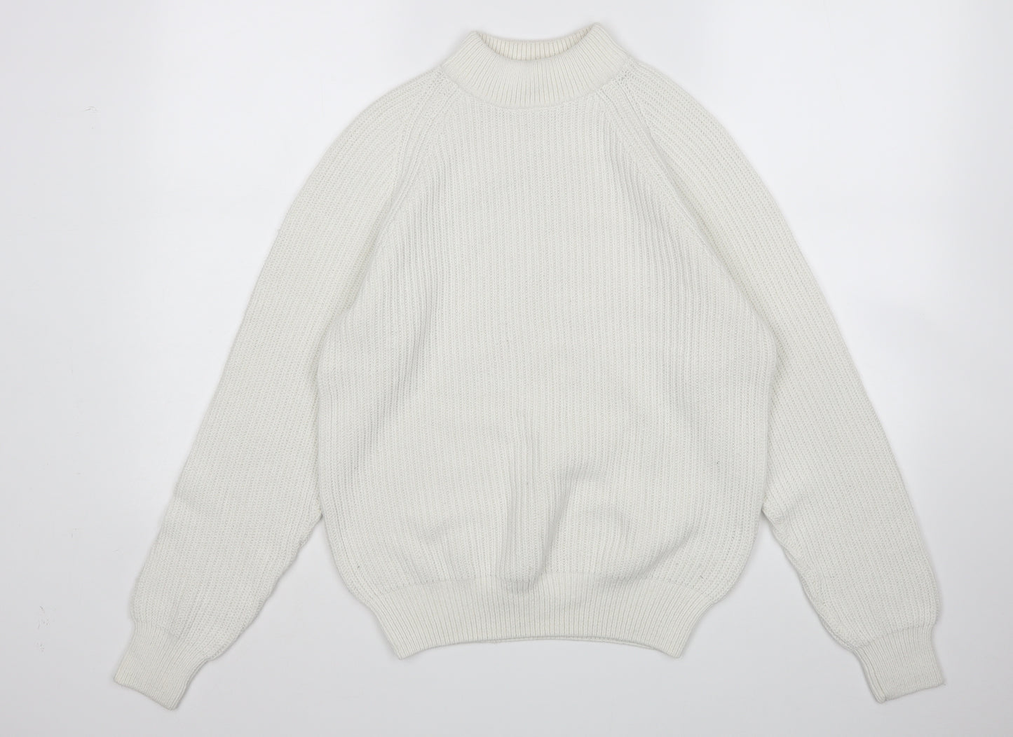 Uniqlo Womens White   Pullover Jumper Size M