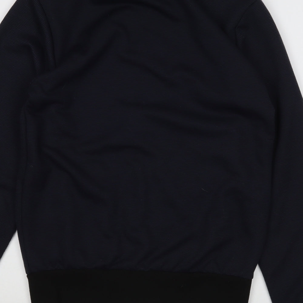 Cedar Wood State Mens Blue   Full Zip Sweatshirt Size XS