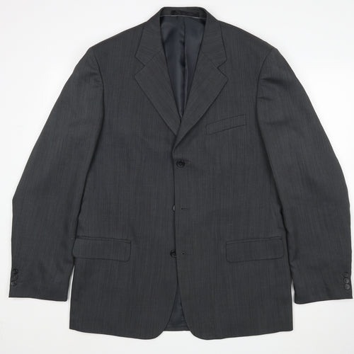 Armando Mens Grey   Jacket Suit Jacket