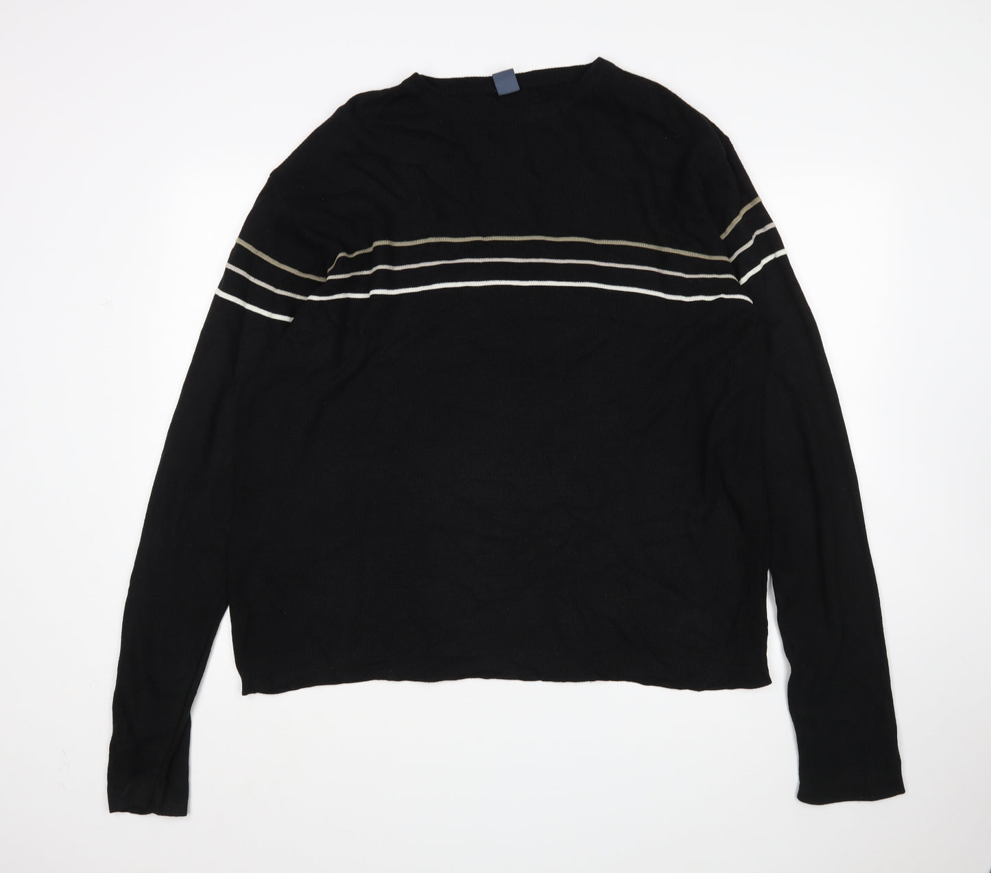 Matalan Womens Black   Pullover Jumper Size L