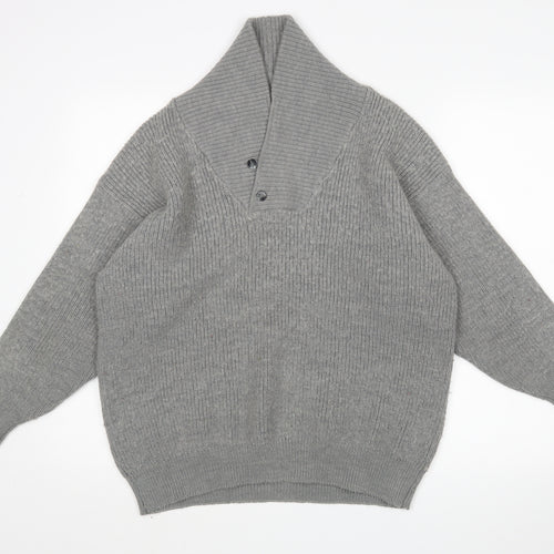 Matinique Mens Grey   Pullover Jumper Size M