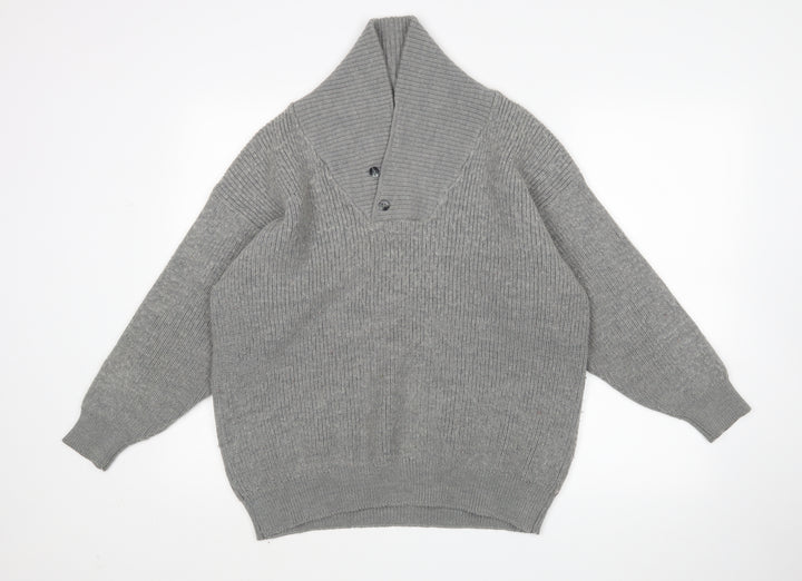 Matinique Mens Grey Pullover Jumper Size M