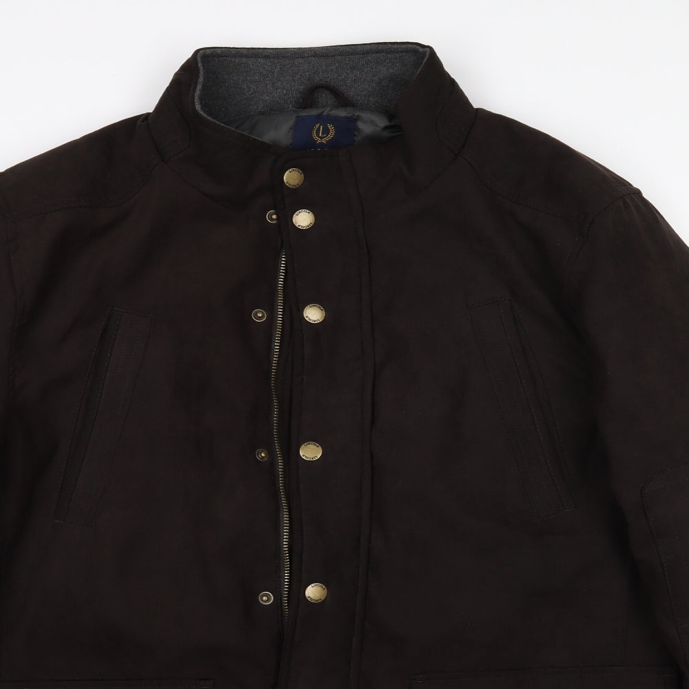 Lincoln Mens Brown   Jacket  Size L