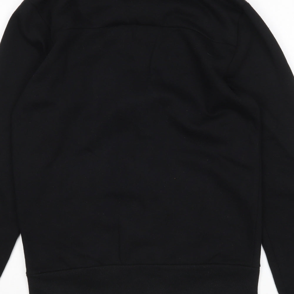 Cedar Wood State Mens Black   Full Zip Sweatshirt Size XS
