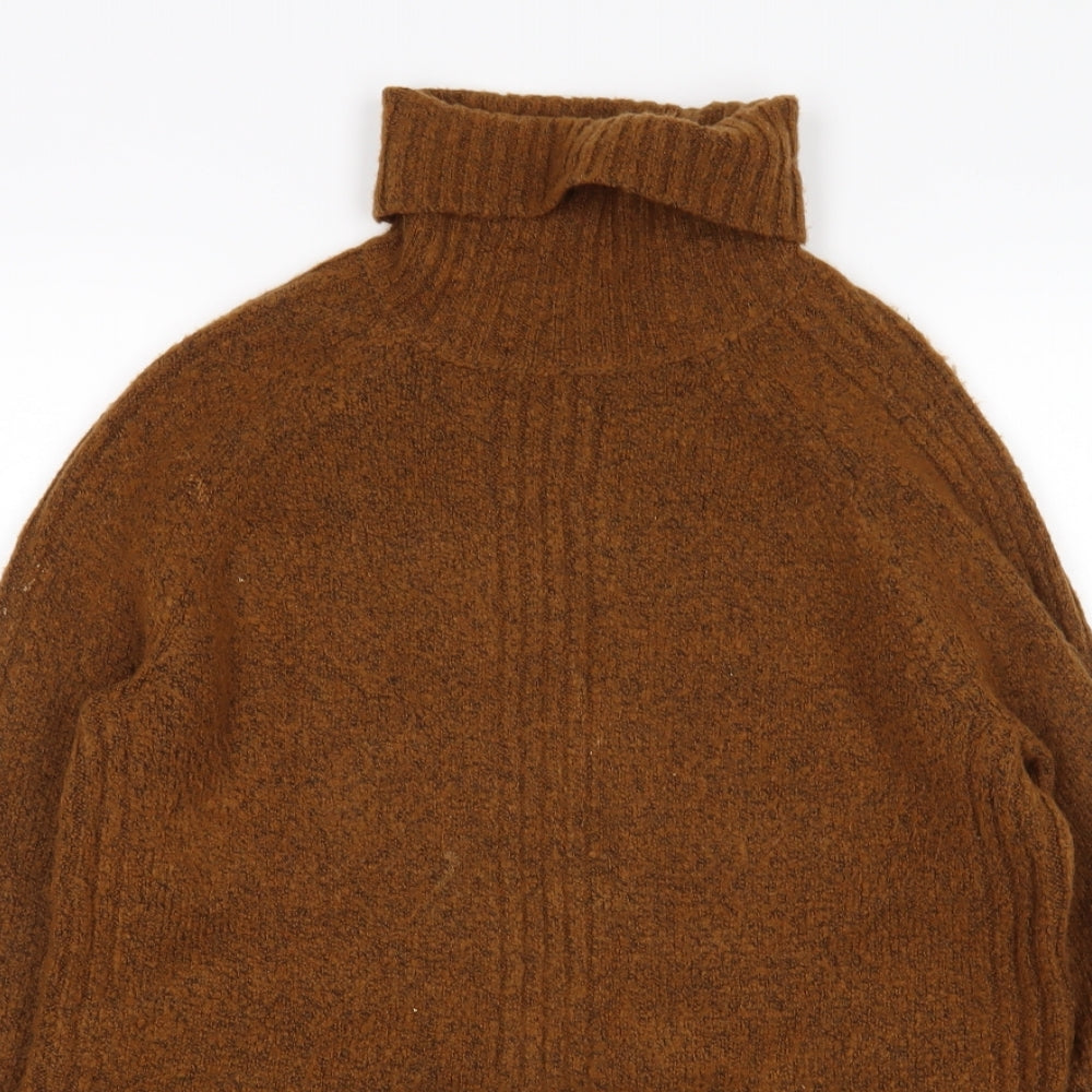 M&S Womens Brown   Pullover Jumper Size XS
