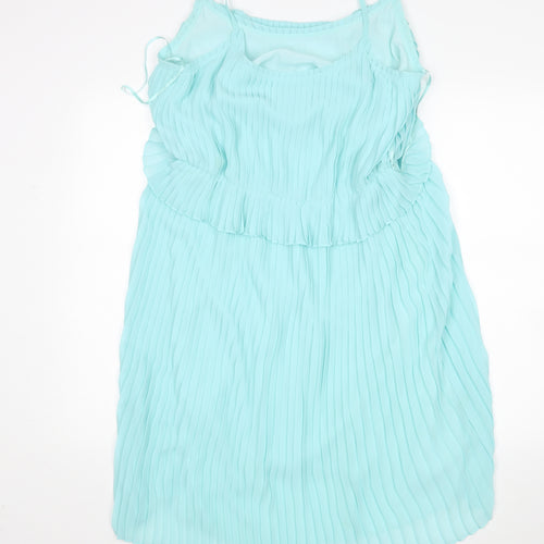 Monsoon Womens Blue   Tank Dress  Size 14