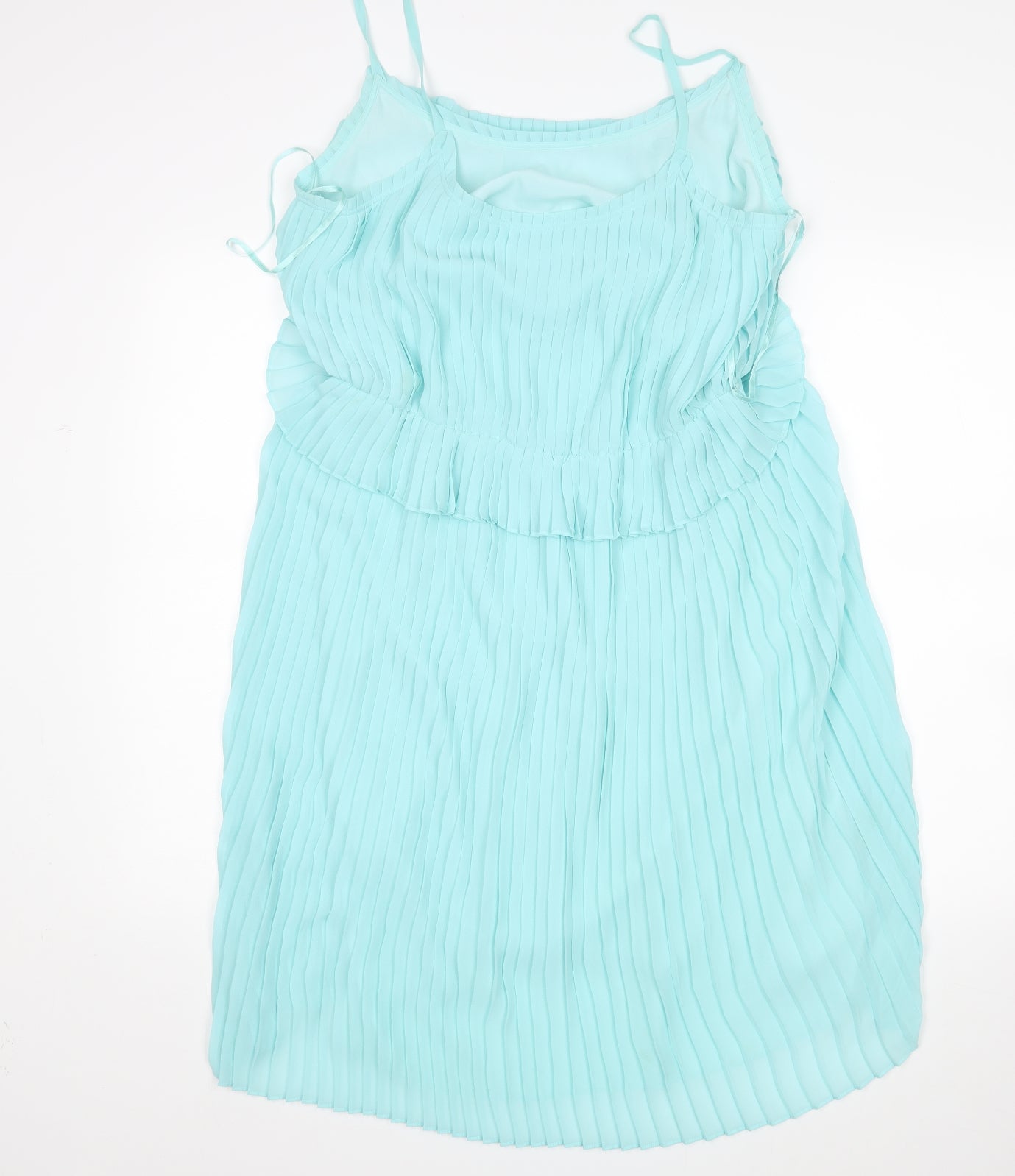 Monsoon Womens Blue   Tank Dress  Size 14