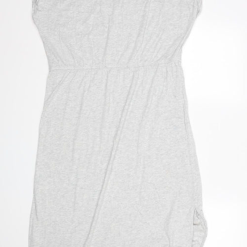 H&M Womens Grey   T-Shirt Dress  Size XL