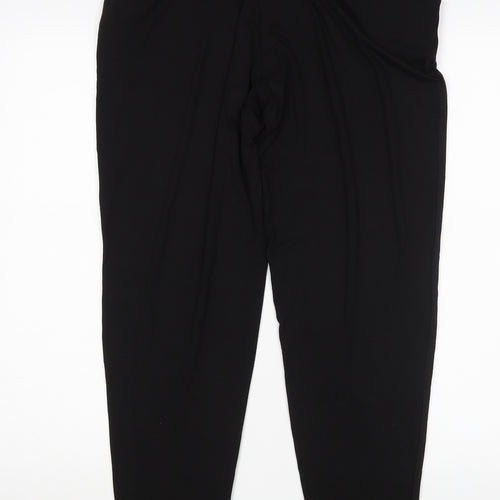 Papaya Womens Black   Sweatpants Trousers Size 12 L28 in