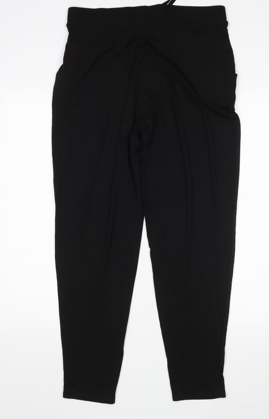 Papaya Womens Black   Sweatpants Trousers Size 12 L28 in