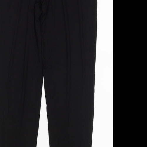 Papaya Womens Black   Sweatpants Trousers Size 12 L28 in
