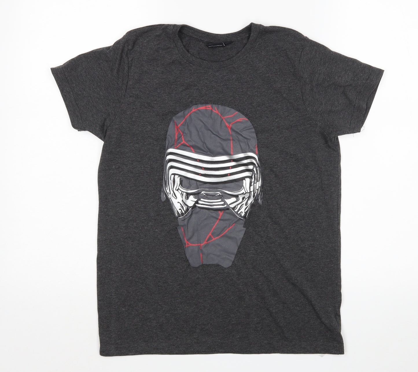 Primark Boys Grey   Basic T-Shirt Size 11-12 Years  - Star wars