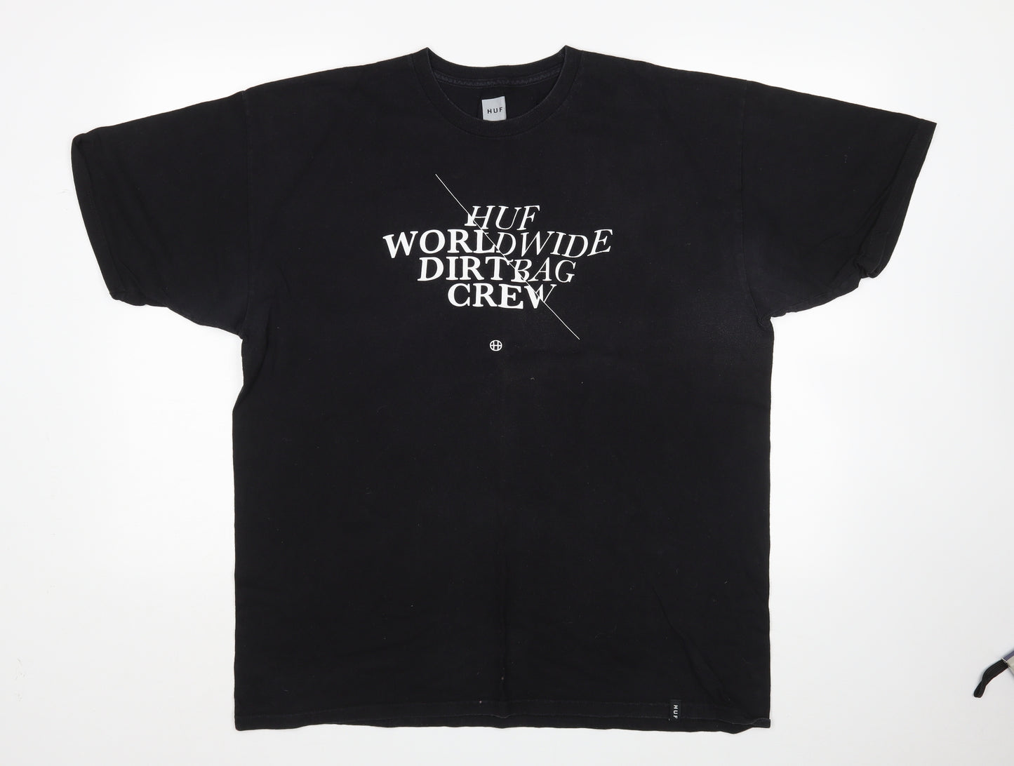 HUF Mens Black    T-Shirt Size XL
