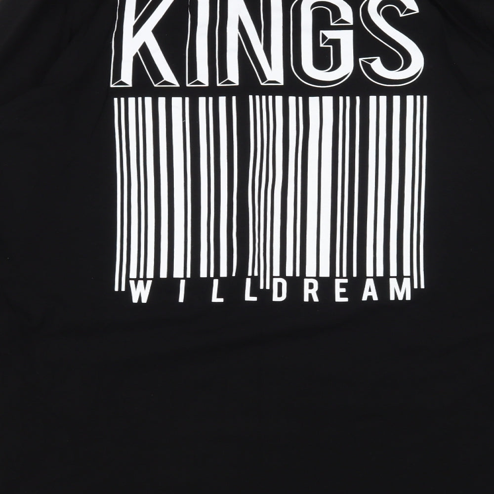 Kings Will Dream Mens Black    T-Shirt Size XL