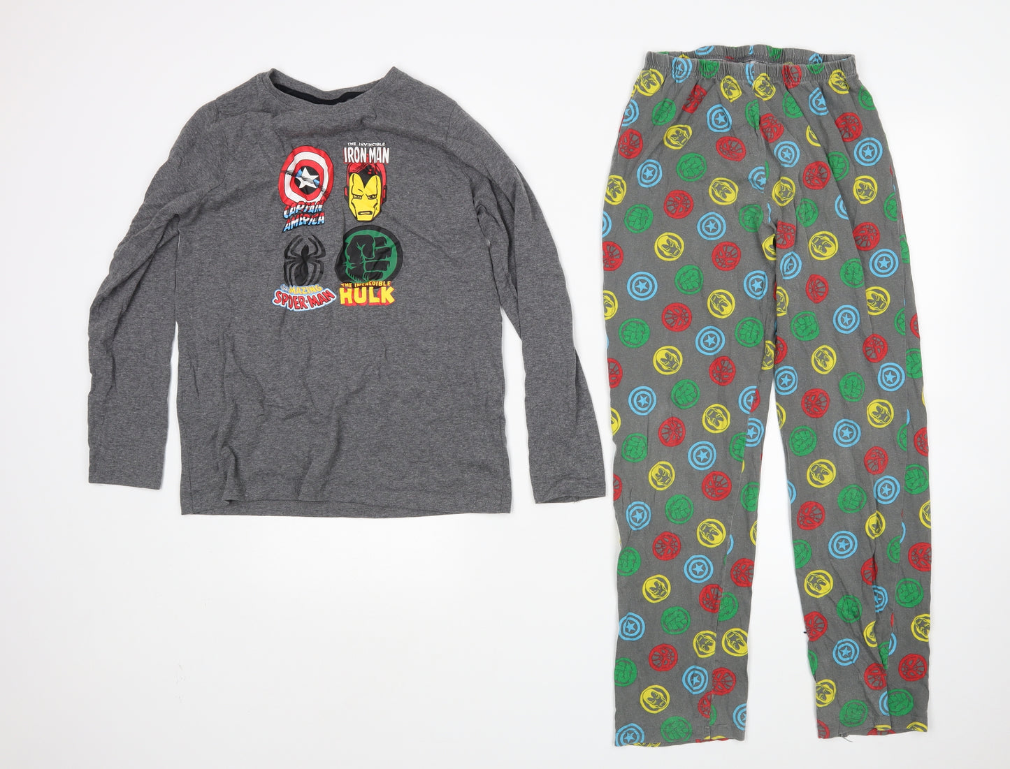 Primark Boys Multicoloured    Pyjama Set Size 11-12 Years  - Marvel