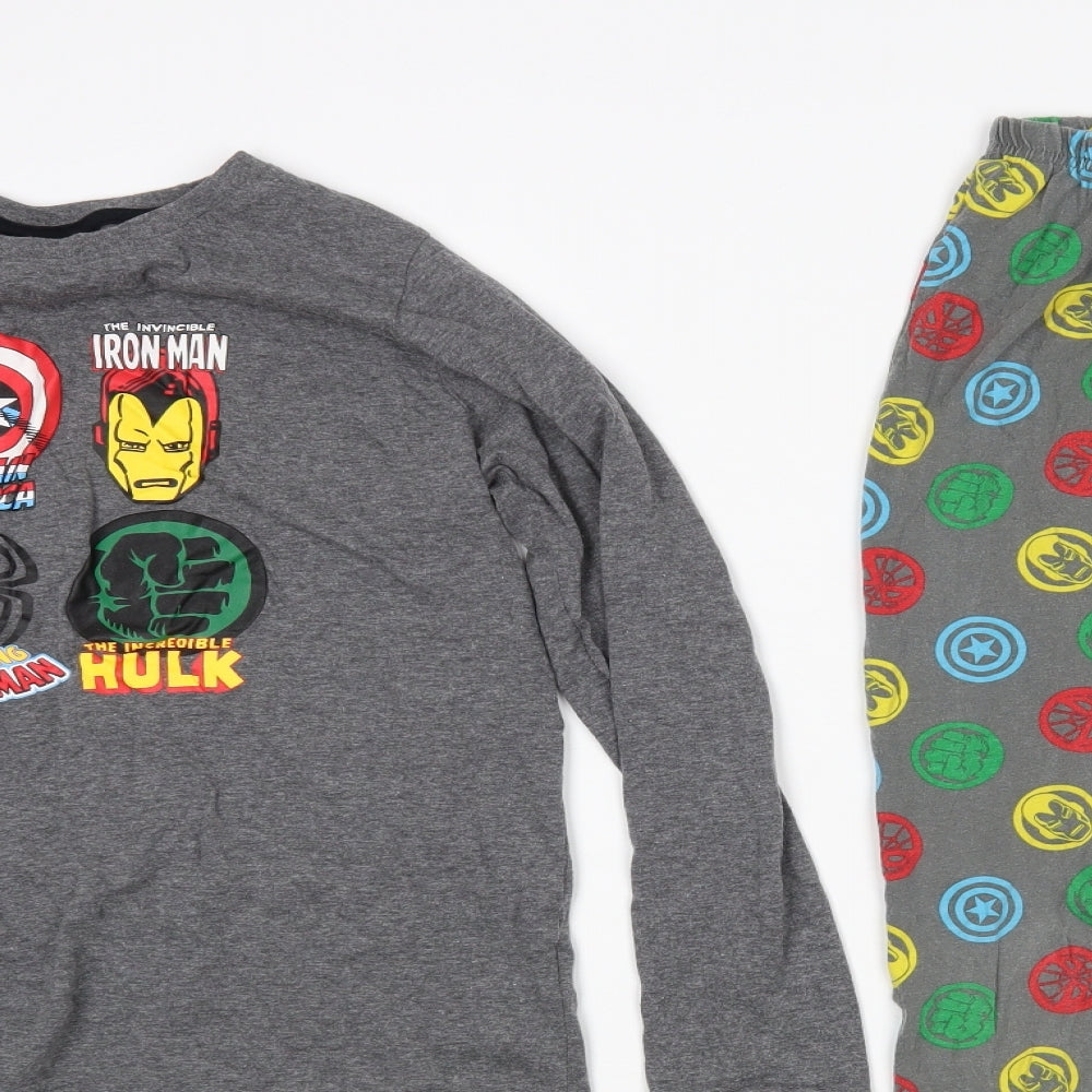 Primark Boys Multicoloured    Pyjama Set Size 11-12 Years  - Marvel
