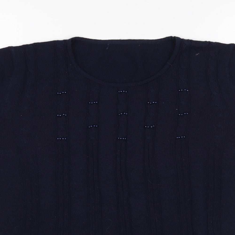 Preworn Womens Blue   Pullover Jumper Size M