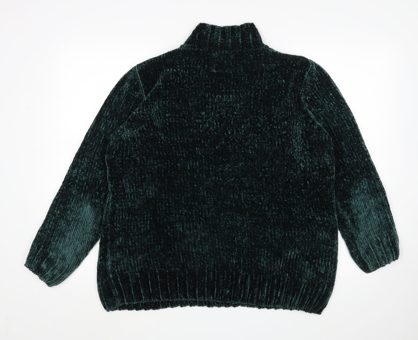 Country Rose Womens Green   Pullover Jumper Size M