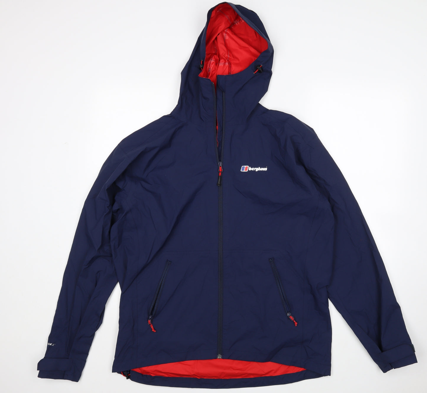 Berghaus Mens Blue   Rain Coat Coat Size L