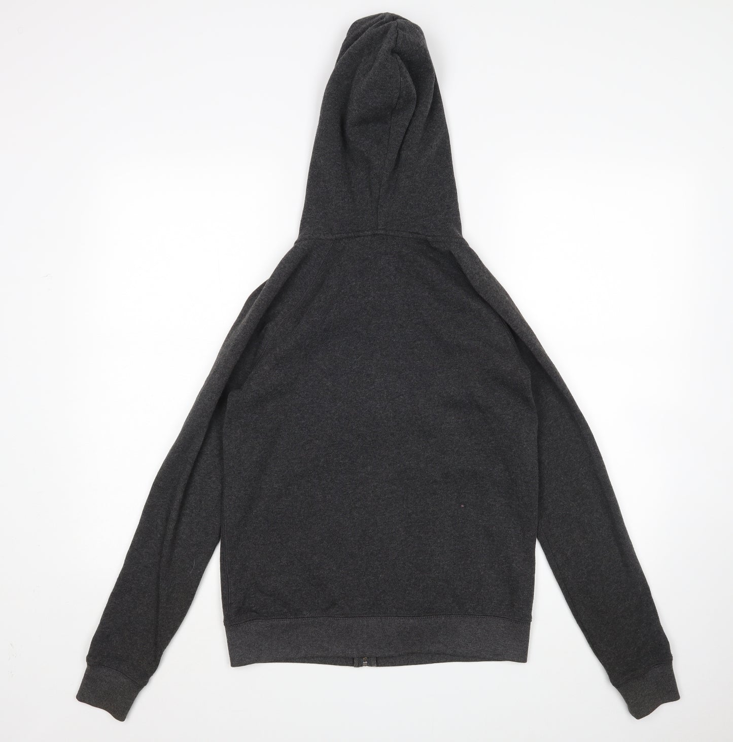 Jack Wills Womens Grey   Full Zip Hoodie Size 10