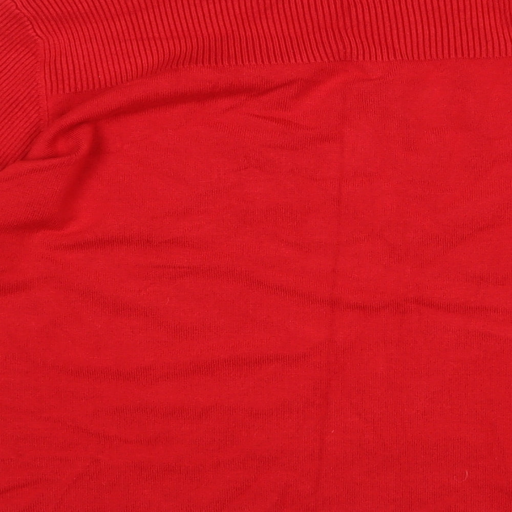 George Womens Red   Pullover Jumper Size 18
