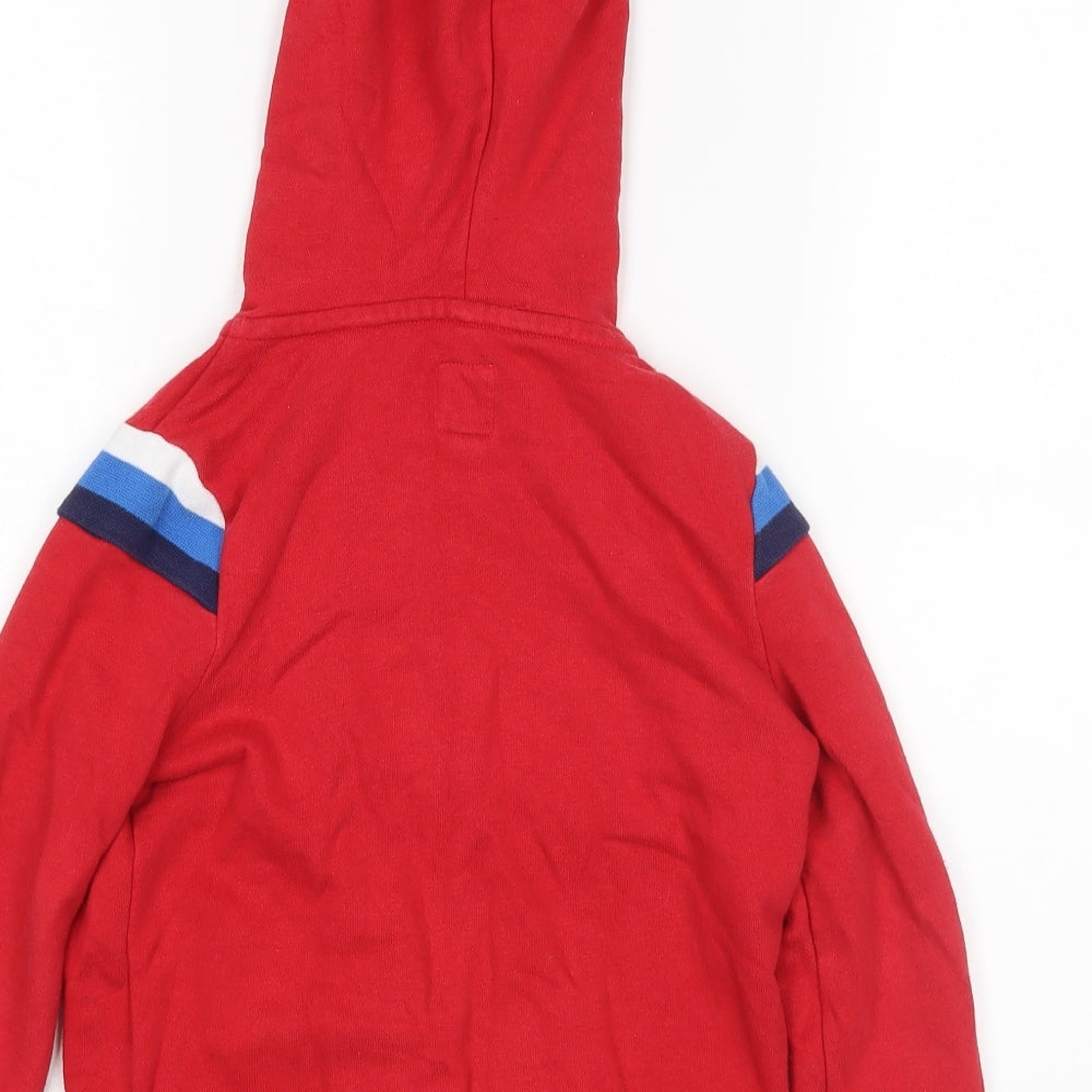 Gap Boys Red Batik  Full Zip Hoodie Size 4-5 Years