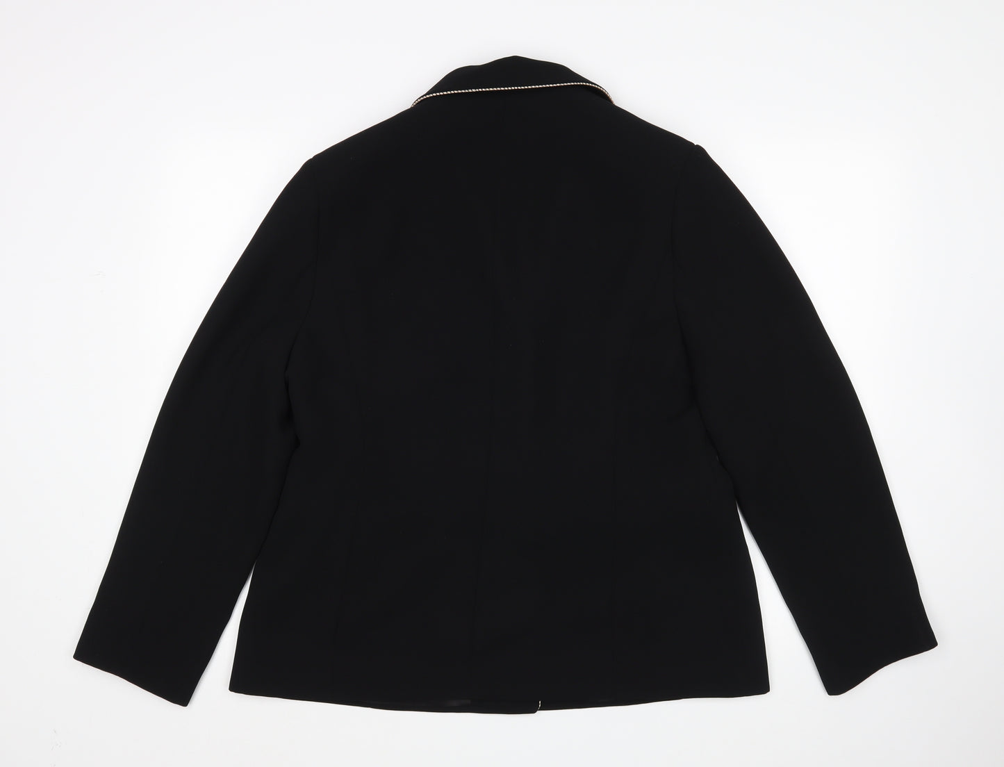 BHS Womens Black   Jacket Blazer Size 16