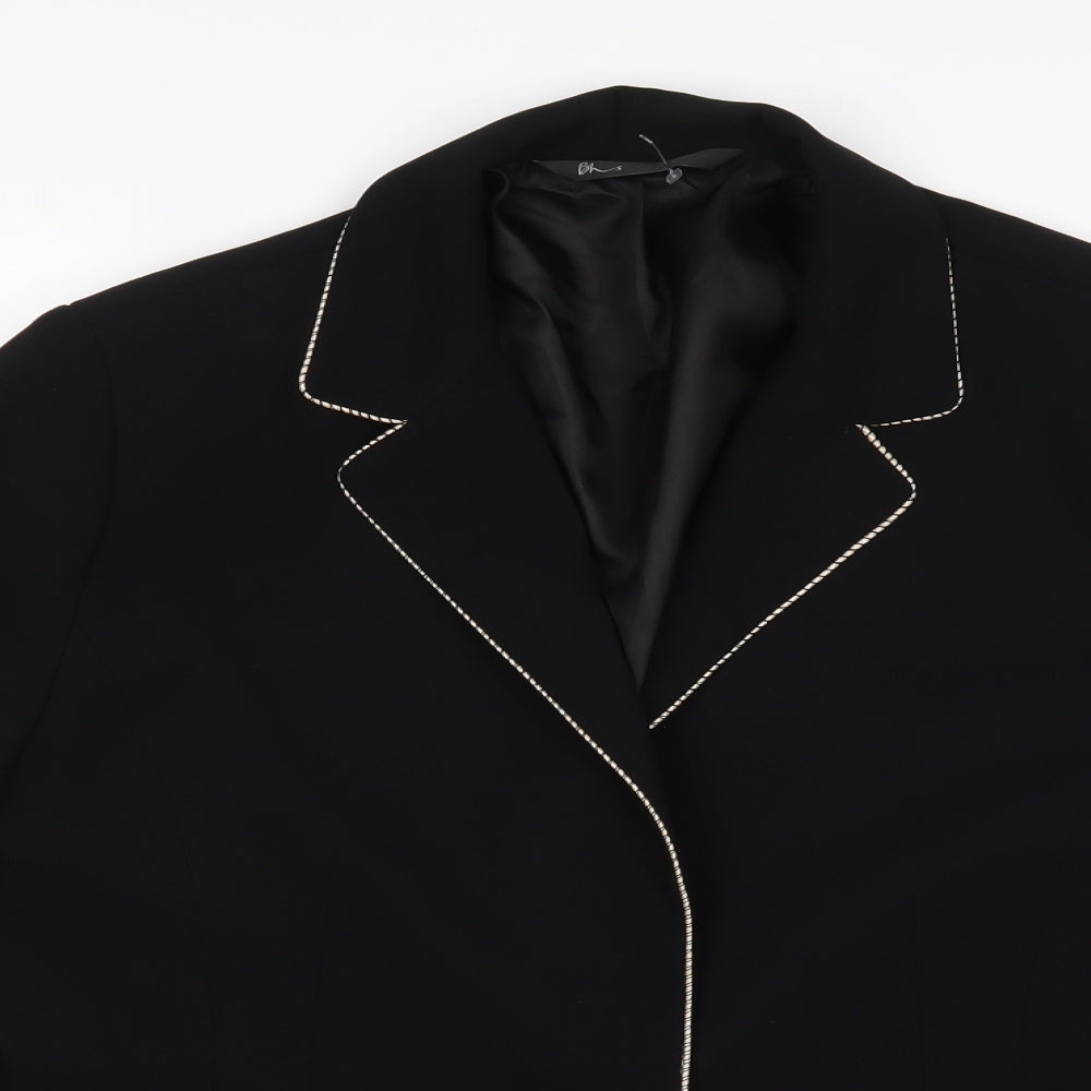 BHS Womens Black   Jacket Blazer Size 16