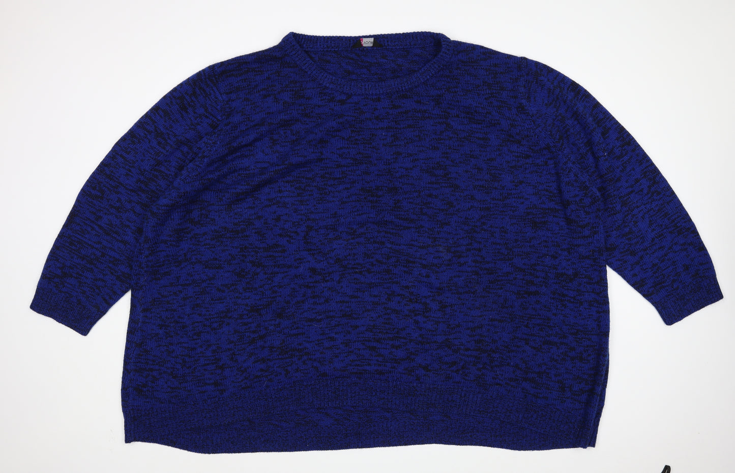 Yours Womens Blue   Pullover Jumper Size 34
