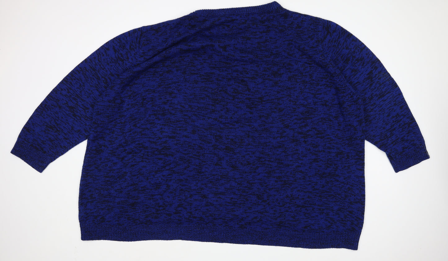 Yours Womens Blue   Pullover Jumper Size 34
