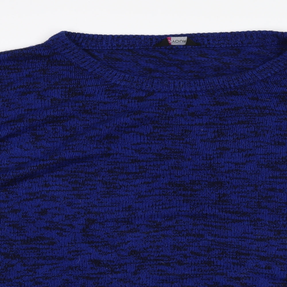 Yours Womens Blue   Pullover Jumper Size 34