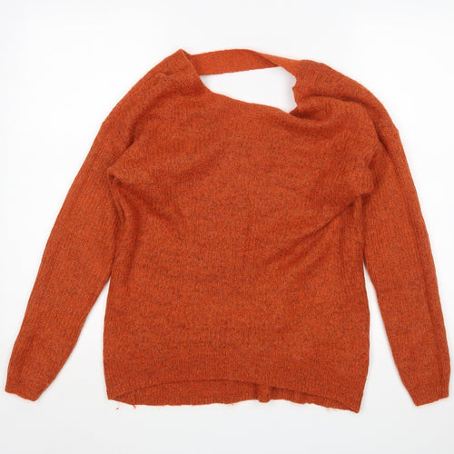 TU Womens Orange   Pullover Jumper Size 10