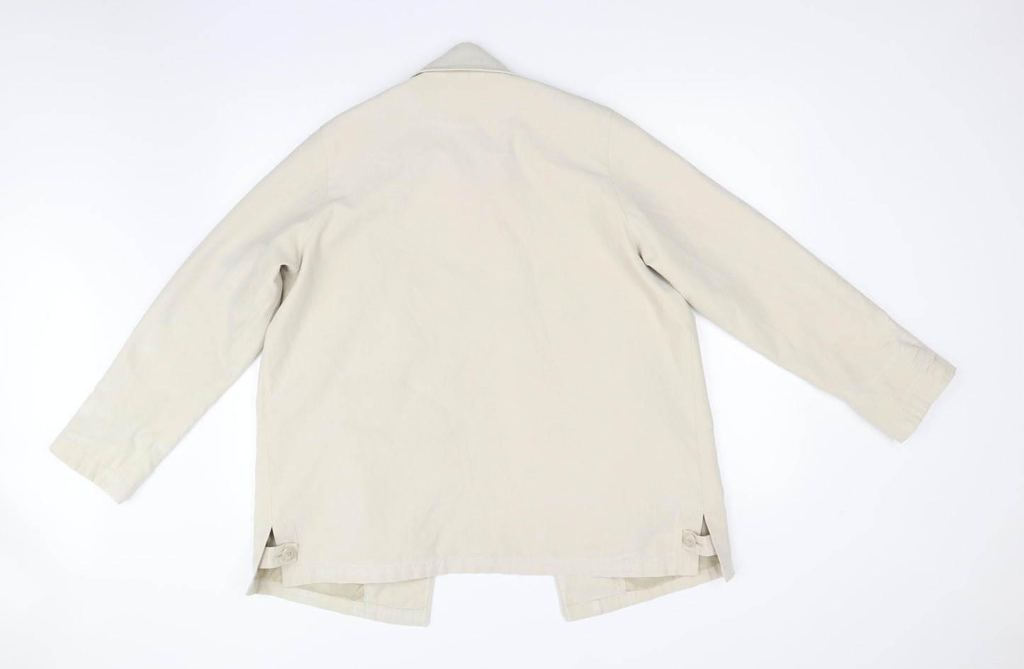DANNIMAC Womens Beige   Overcoat Coat Size M