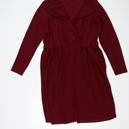 JB WILLIAMS Womens Purple   Skater Dress